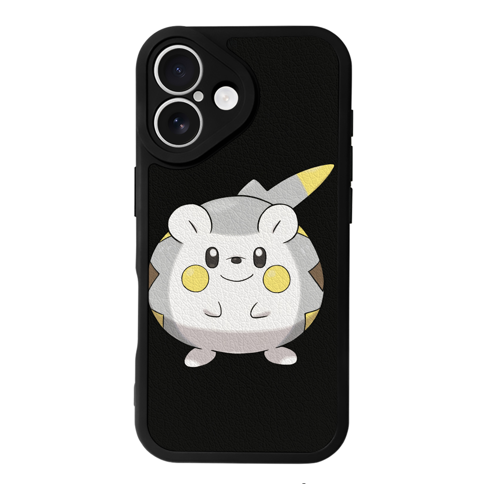 （画像用） ポケットモンスター Pokémon 【iPhone 16シリーズ対応】シリコンスマホケース（レザー調） 材質：シリコン